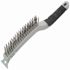 Warner Tool 14" Tool Soft Grip Stainless Wire Brush With Scraper