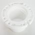 Sioux Chief Closet Flange One-Piece Plastic Ring PVC 3" Hub/inside 4" Flush