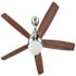 Seasons 52in 5 Blade NICKEL Fan W/remote Control