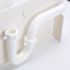 Generic Private Brand 1-1/2" White Plastic P-Trap