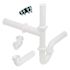 Generic Private Brand Double Bowl Kitchen Sink And Disposer Drain Kit With Offset