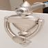 Generic Private Brand 2-1/2" Door Knocker , 160 Degree Viewer 1/2" Diameter , Satin NICKEL