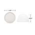 Danco Universal Round Toilet Bolt Caps In White Package Of 6