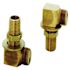 T & S 1/2" Npt Nipple, Lock Nut & Washer, Short Elbow 1/2" Npt Female X Male Kit
