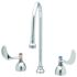 T & S Centerset Medical/lavatory Faucet, 10.06 Gpm, 5" Spout, 8" Center, Chrome