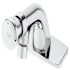 T & S Medical Bathroom Faucet Single Hole Push Button Metering Chrome 2.2 GPM