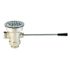 T & S Brass And Bronze Waste Drain Valve Lever Handle