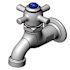 T & S Sill Faucet Fast Self Closing Vandal Resistant 6.25 GPM