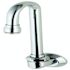 T & S Dummy Gooseneck Swivel Spout Height 4" Chrome 2.2 GPM