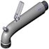 T&S Brass And Bronze Nozzle Assembly With Clevis Rough Chrome