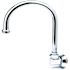 T & S Dummy Gooseneck Swivel Height 10-5/8" Chrome 10.24 GPM