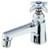 T & S Sill Faucet, Non-Splash Aerator, Chrome