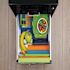 Space Solutions 3 Drawer Letter Width Vertical File Cabinet-Pencil Drawer Black