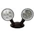 Halco Emergence LED Double Remote Round Head, Outdoor, Black