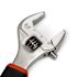 Crescent 6" Adjustable Wrench With Cushion Grip, Quick Fit Jaw