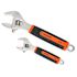 Crescent 6" And 10" Adjustable Wrench With Cushion Grip, Quick Fit Jaw, 2 Piece