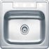 Seasons 25w X 22l X 6d Single Bowl Topmount 4-Hole 22g Stainless Steel Sink