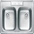 Seasons 33w X 22l X 6d ADA Double Bowl Topmount 3-Hole 21g Stainless Sink
