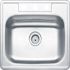 Seasons 25w X 22l X 8d Single Bowl Top-Mount 3-Hole 20g Stainless Steel Sink
