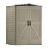 Rubbermaid Roughneck Vertical Storage Shed Medium 5" X 4" Brown