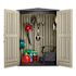 Rubbermaid Roughneck Vertical Storage Shed Medium 5" X 4" Brown