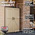 Rubbermaid Roughneck Vertical Storage Shed Medium 5" X 2" Brown