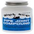 Black Swan Pipe Joint Compound, 8 Oz, Nonhardening, Gray, Nontoxic