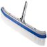 Kemtek Pool Wall Brush With 18" Curved Back, 1-1/2" Polypropylene Bristles