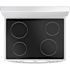 Ge Estar 30â€ Free-Standing Electric Radiant Smooth Cooktop Range, White, ADA