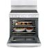 Ge Estar 30â€ Free-Standing Electric Radiant Smooth Cooktop Range, White, ADA
