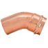 Quickfitting 2" Ftg X 2" Press Copper 45 Degree Street Elbow (Case of 12)