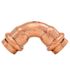 Quickfitting 1/2" Press X 1/2" Press Copper 90 Degree Elbow Fitting (Case of 120)