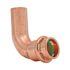 Quickfitting 1/2" Ftg X 1/2" Press Copper 90 Degree Street Elbow (Case of 120)