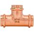 Quickfitting 1" X 1" X 1" Press Copper Tee Fitting (Case of 40)