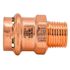 Quickfitting 3/4" Press X 1/2" Mnpt Copper Male Adapter (Case of 120)