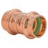 Quickfitting 3/4" X 3/4" Copper Press X Press Coupling With Stop (Case of 120)