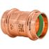 Quickfitting 1-1/2" Press X 1-1/2" Press Copper Coupling With Stop (Case of 24)