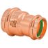 Quickfitting 1-1/2" Press X 1-1/4" Press Copper Reducing Coupling (Case of 48)