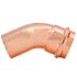 Quickfitting 1-1/2" Ftg X 1-1/2" Press Copper 45 Degree Street Elbow (Case of 18)