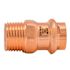 Quickfitting 1/2" Press X 1/2" Mnpt Copper Male Adapter (Case of 120)