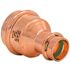Quickfitting 1-1/2" Press X 3/4" Press Copper Reducing Coupling (Case of 48)