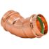 Quickfitting 2" Press X 2" Press Copper 45 Degree Elbow Fitting (Case of 12)
