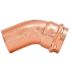 Quickfitting 1-1/4" Ftg X 1-1/4" Press Copper 45 Degree Street Elbow (Case of 48)