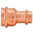 Quickfitting 1-1/4" Press X 3/4" Press Copper Reducing Coupling (Case of 48)
