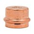 Quickfitting 1-1/2" Press Copper Cap Fitting (Case of 48)