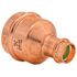 Quickfitting 2" Press X 3/4" Press Copper Reducing Coupling (Case of 24)