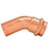 Quickfitting 3/4" Ftg X 3/4" Press Copper 45 Degree Street Elbow (Case of 80)