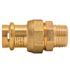 Quickfitting 3/4" Press X 3/4" Mnpt Brass Male Union Adapter (Case of 24)