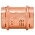 Quickfitting 2" Press X 2" Press Copper Repair Coupling No Stop (Case of 24)
