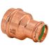 Quickfitting 2" Press X 1-1/4" Press Copper Reducing Coupling (Case of 24)